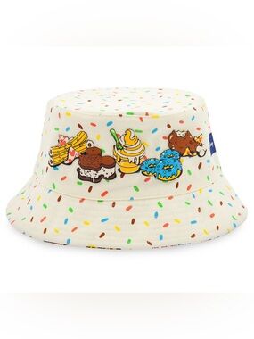 Disney Parks Food Icons Reversible Bucket Hat by Spirit Jersey NEW